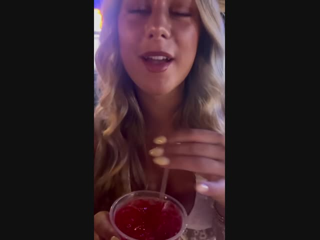 -Это мой первый бокал!