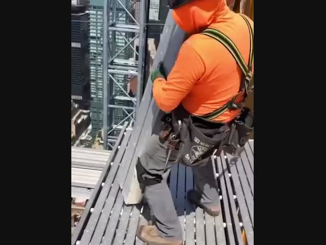 Из жизни строителя-высотника