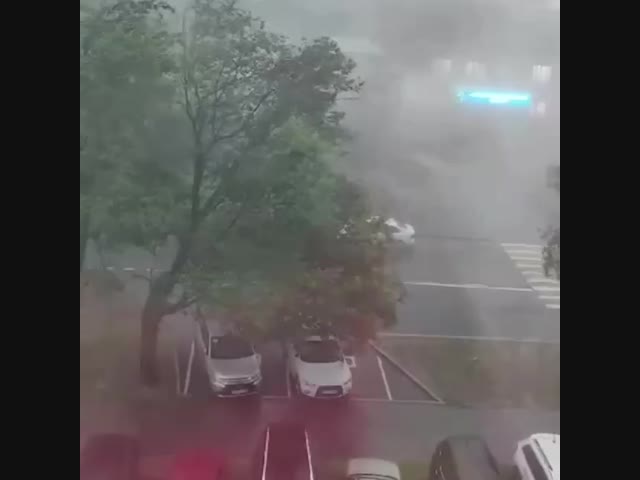 Жертвы урагана в столице