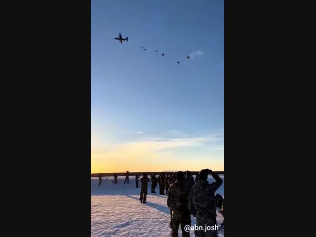 Новобранцу повезло на учениях - парашют всё-таки раскрылся