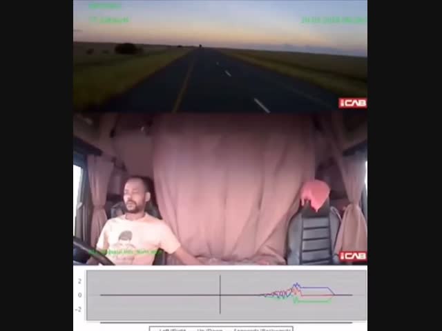 Беспокойная работа дальнобойщика