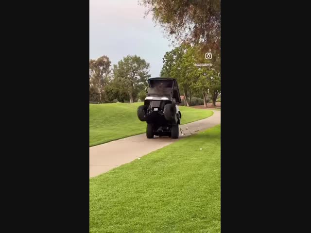 Гольф - спокойная игра