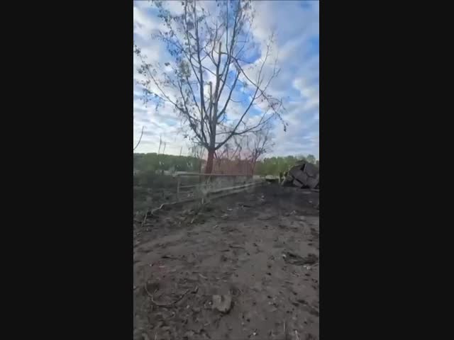 На передовой