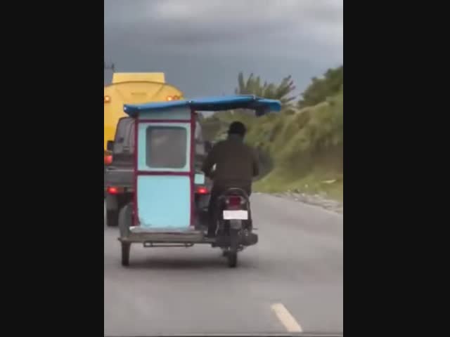 В Индонезии свои лихачи