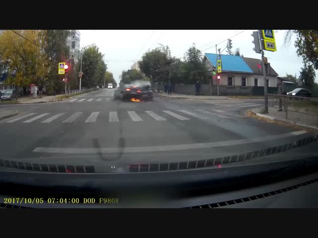 Огненное ДТП