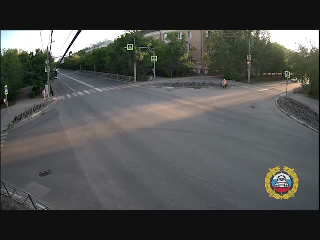 Автобус был без пассажиров