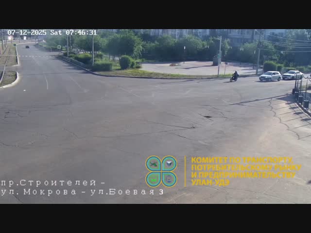 Мотоциклист врезался в авто и продемонстрировал кульбит