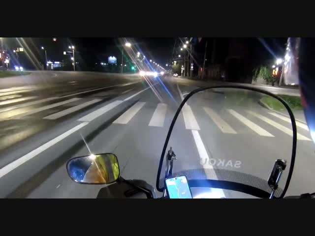 Ловушка для мотоциклистов