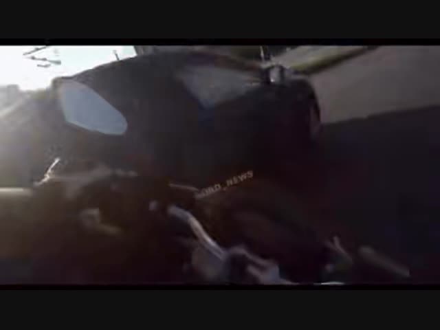 Авария с подвывертом