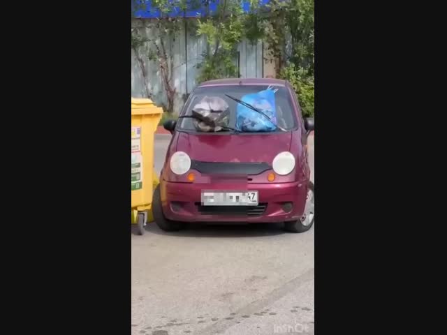 Почему не стоит ставить машину у помойки