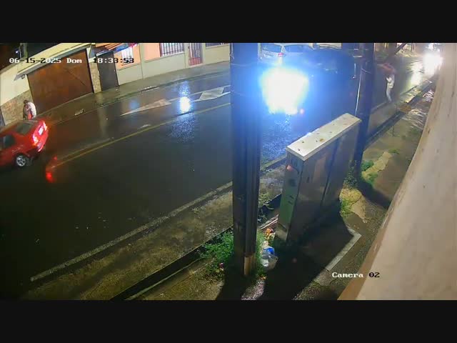 Сбил и свалил