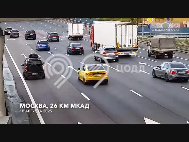 МКАД прекрасен в любое время суток