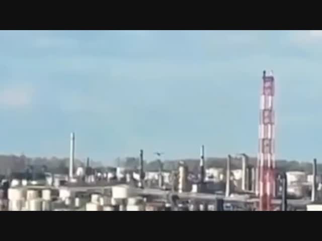 Атака по нефтеперерабатывающему заводу в Уфе