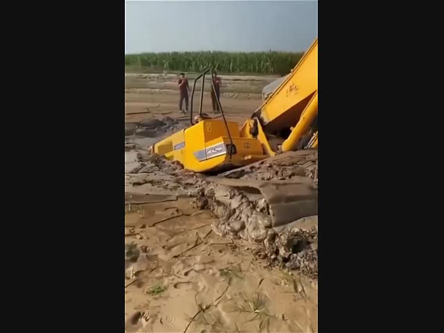 Экскаватор, который смог