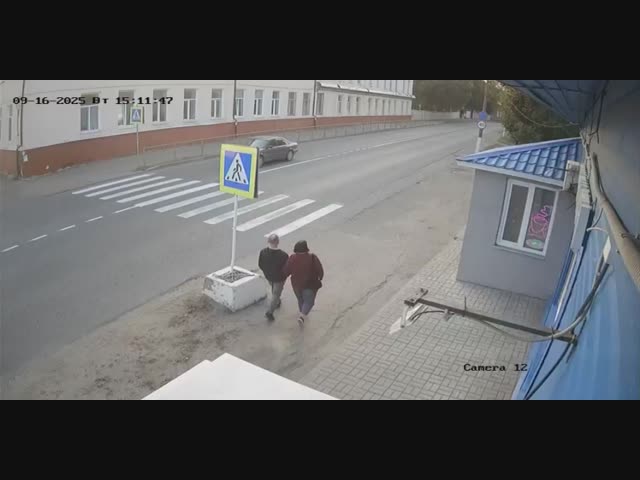 Случай на пешеходном переходе