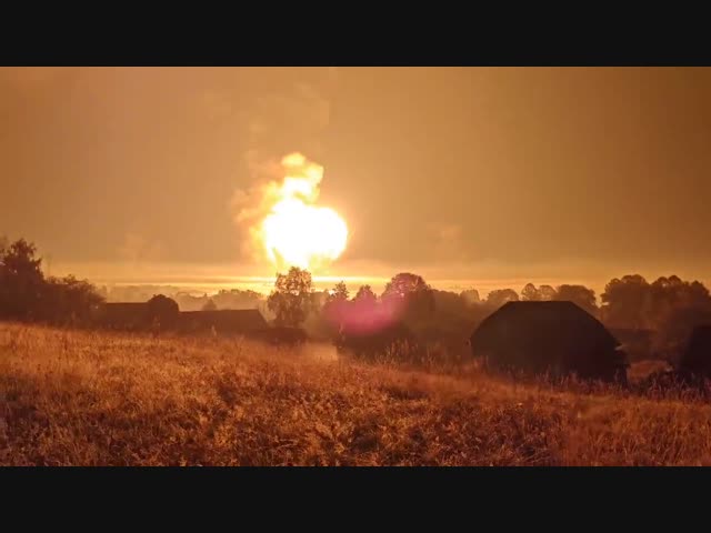 Прошлогодний взрыв