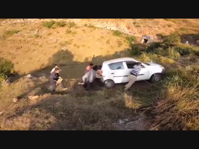 Жалко машинку...