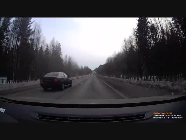 ДТП с переворотом