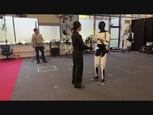 Робота обучают кунг-фу