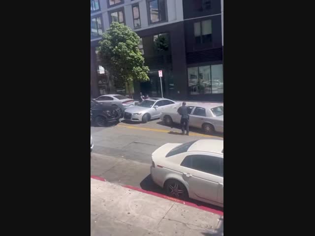 Полицейская операция в Сан-Франциско