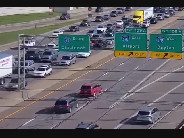 Водитель спровоцировал аварию и уехал