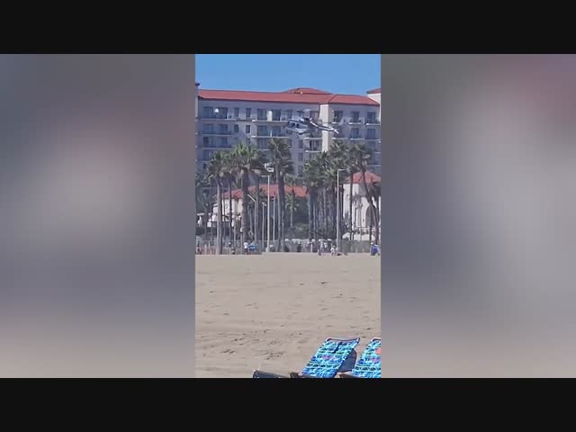 Вертолет рухнул в Калифорнии