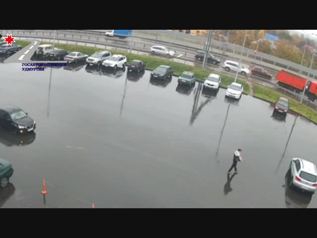 Травмоопасный утренний час пик