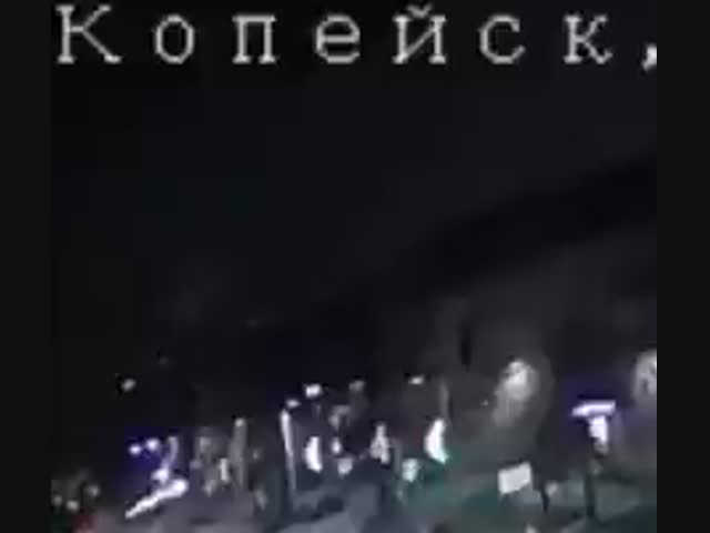 Мощный взрыв