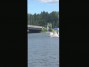 Яхта врезалась в мост